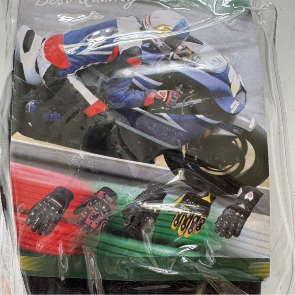 GalaxyMan MotoSport Gear Pro Grip Motocross Racing Motorcycle  Gloves Large - Picture 3 of 8